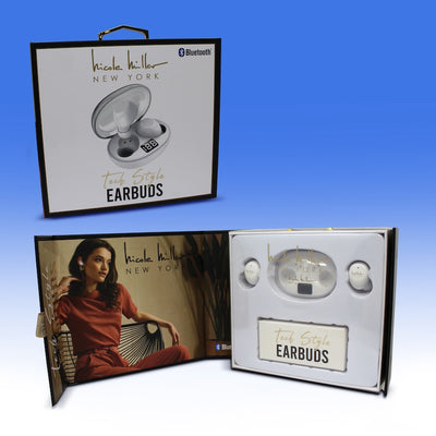 TechStyle True Wireless Earbuds - White