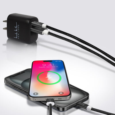 Nicole Miller Universal Rapid Charging Bundle - Black
