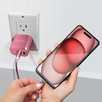 Nicole Miller Universal Rapid Charging Bundle - Rose Gold