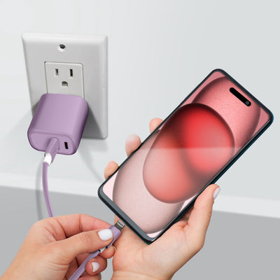 Nicole Miller Universal Rapid Charging Bundle - Lavender