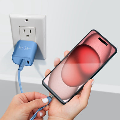 Nicole Miller Universal Rapid Charging Bundle - Blue