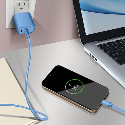 Nicole Miller Universal Rapid Charging Bundle - Blue