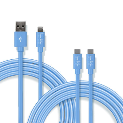 Nicole Miller Universal Rapid Charging Bundle - Blue