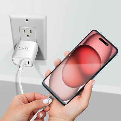 Nicole Miller Universal Rapid Charging Bundle - White