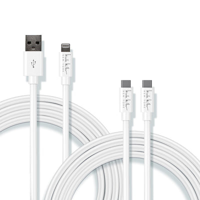 Nicole Miller Universal Rapid Charging Bundle - White