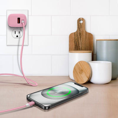 Nicole Miller Universal Rapid Charging Bundle - Soft Pink