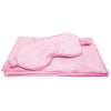 Olivia Rose Satin Sleep Set & 2 Pack Towel Turban - PINK