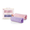 Olivia Rose Satin Sleep Set & 2 Pack Towel Turban - PURPLE