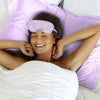 Olivia Rose Satin Sleep Set & 2 Pack Towel Turban - PURPLE
