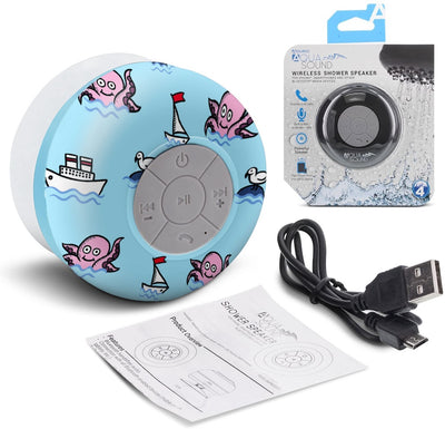 2 Pack OceanSound Wireless Shower Speaker