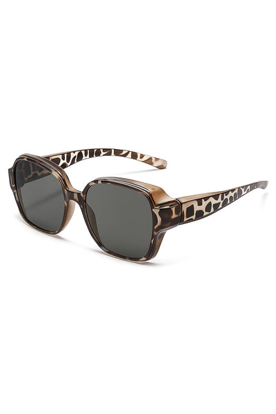 OverVue Polarized Sunglasses - GREY LEOPARD