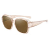 OverVue Polarized Sunglasses - TRANSPARENT TEA