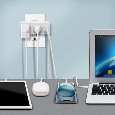 2 Pack Mini Universal Travel Charging Station