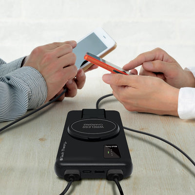 PowerMag View Wireless Charging Backup Battery - Black