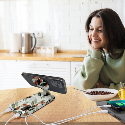 PowerMag View Wireless Charging Backup Battery - Autumn Leaves