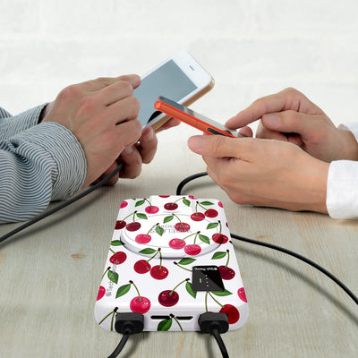 PowerMag View Wireless Charging Backup Battery - Cherries