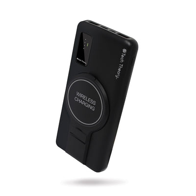 View Wireless Charging 10,000mAh Backup Battery - BLACK