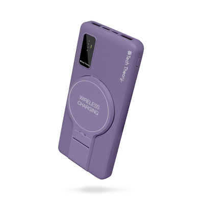 View Wireless Charging 10,000mAh Backup Battery - DUSTY PURPLE