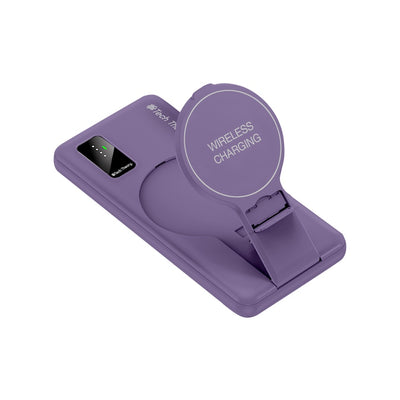 View Wireless Charging 10,000mAh Backup Battery - DUSTY PURPLE