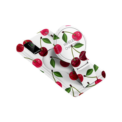 View Wireless Charging 10,000mAh Backup Battery - CHERRIES