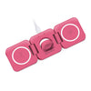 PowerUp Trinity 3 in 1 Wireless Charging Station for iPhone AirPods & iWatch - PINK