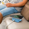 PowerUp Trinity 3 in 1 Wireless Charging Station for iPhone AirPods & iWatch - BLUE