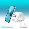 PowerUp Trinity 3 in 1 Wireless Charging Station for iPhone AirPods & iWatch - WHITE