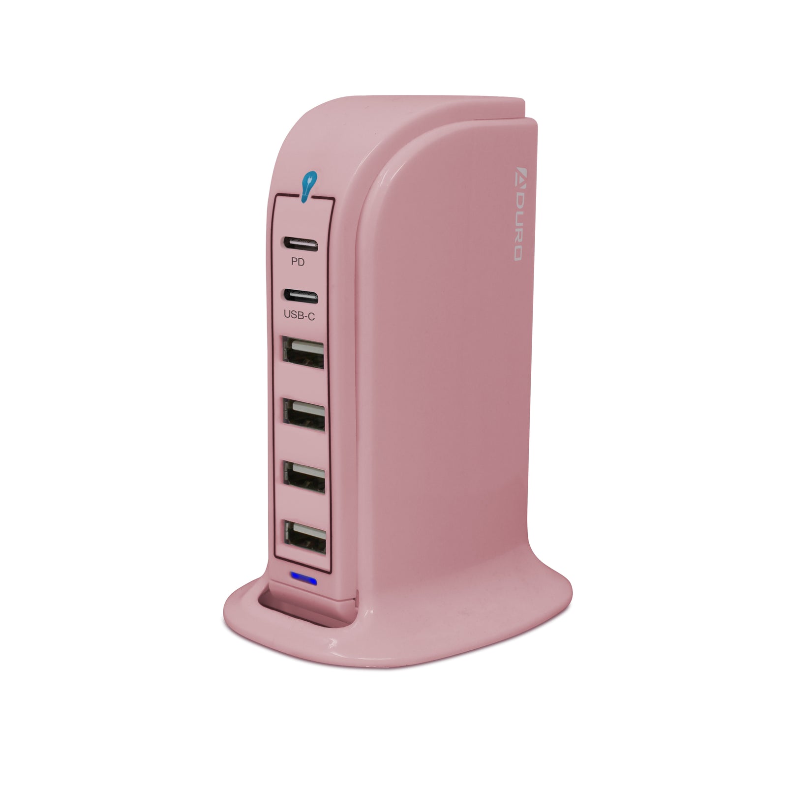 Power Tower Multi Port Charging Station - Pink