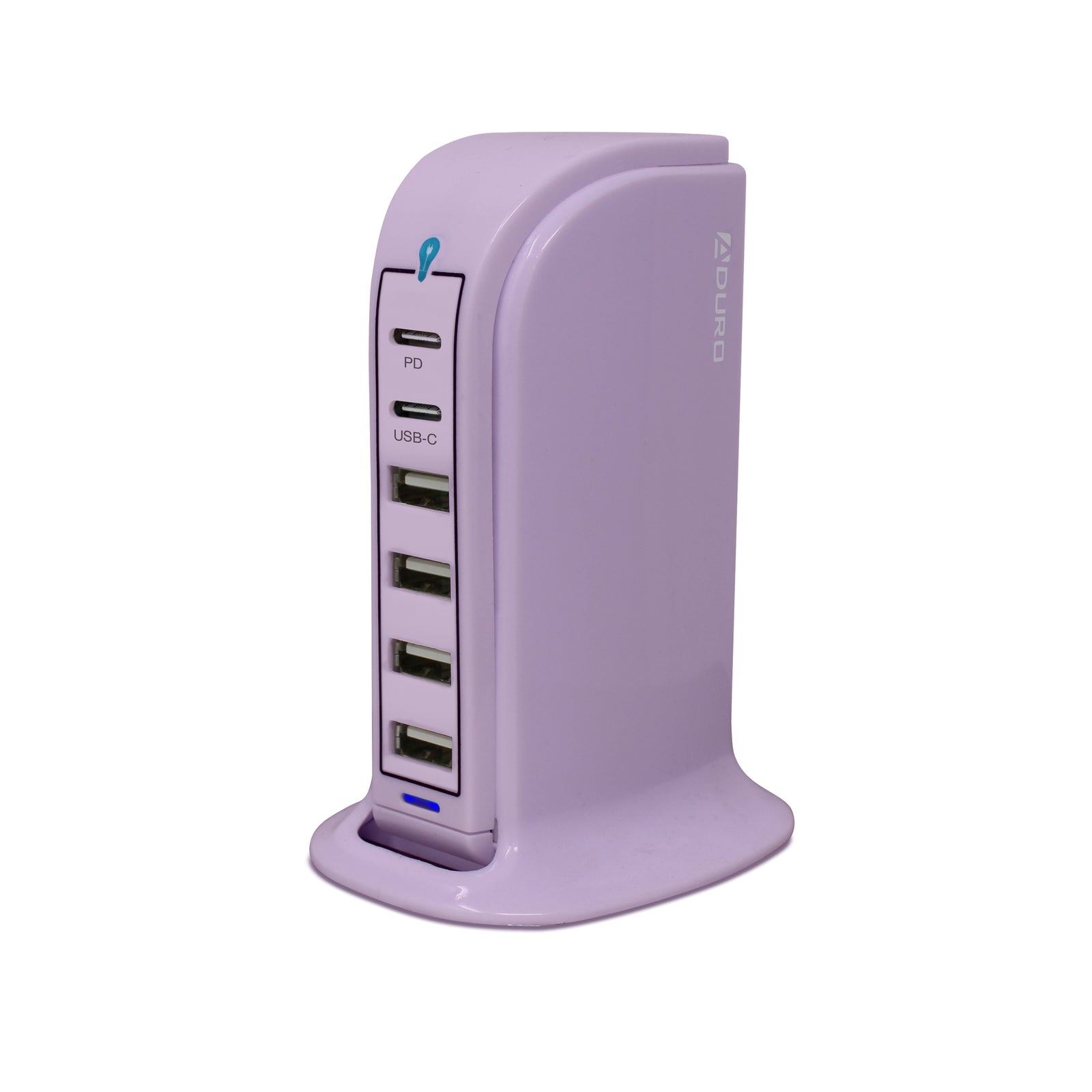Power Tower Multi Port Charging Station - Lavender