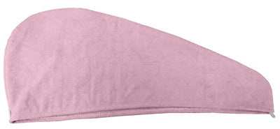 2 Pack Quick Drying Hair Towel Wrap - PINK/PURPLE