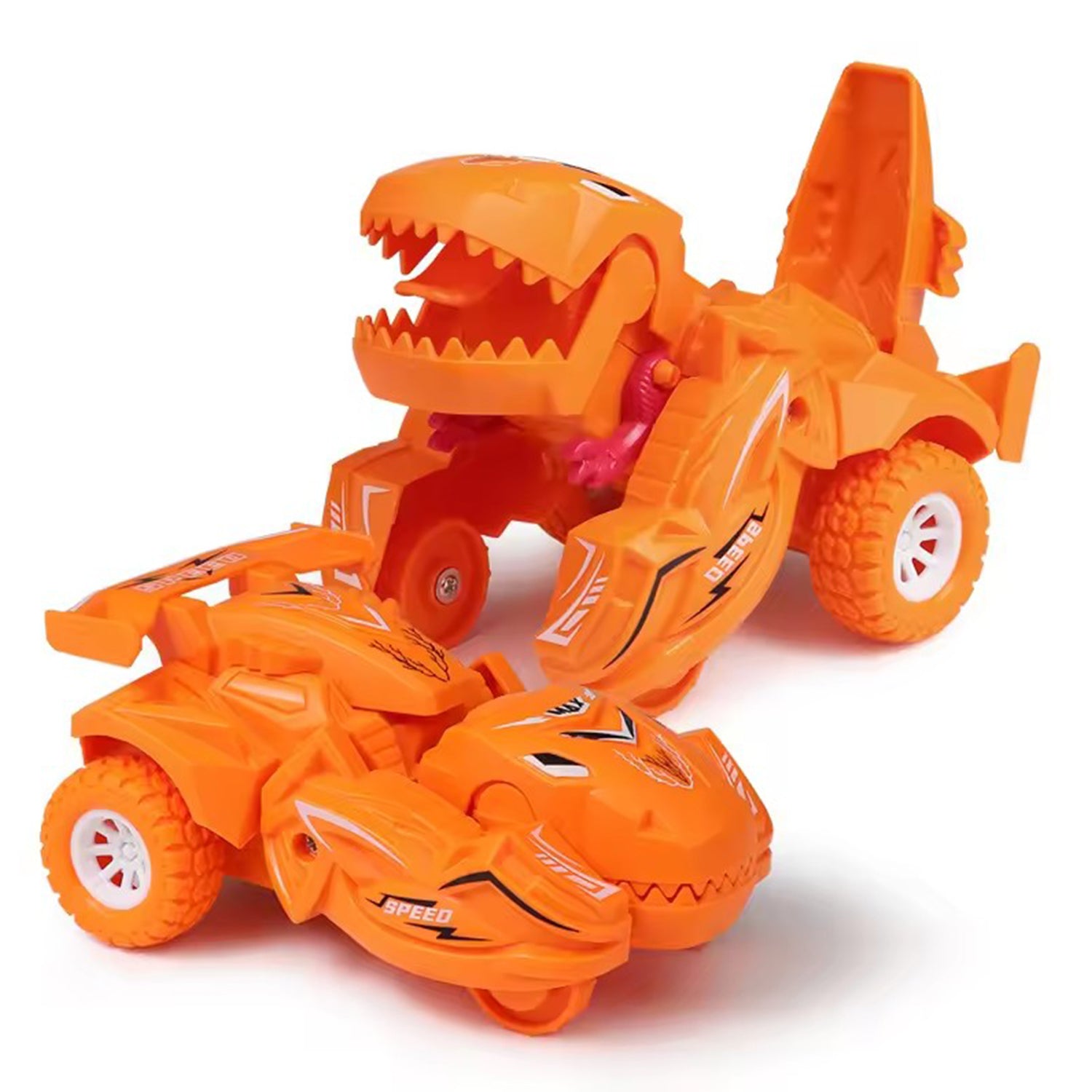 DinoMorph Transforming Dino Truck - Orange