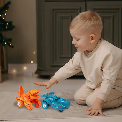 DinoMorph Transforming Dino Truck - Pink