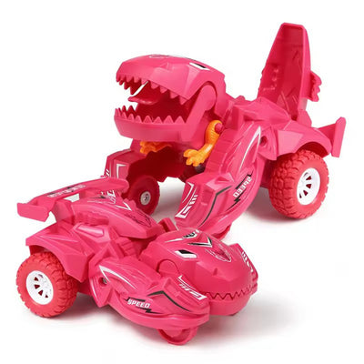 DinoMorph Transforming Dino Truck - Pink