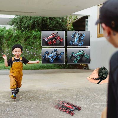 8 Wheel Stunt Car - Red