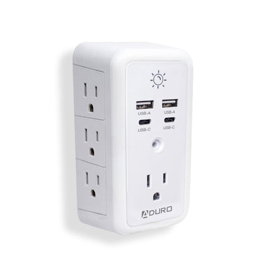 2 Pack Surge Glow Multi Charging Station - White
