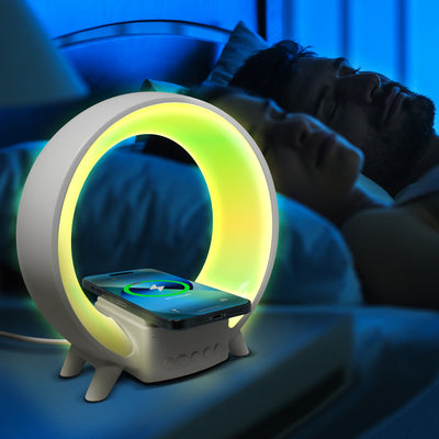 RGB Light Show Speaker with Wireless Charger