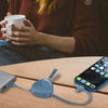 TrioCharge-3N1 Retractable Charger-DKG - DARK GREEN