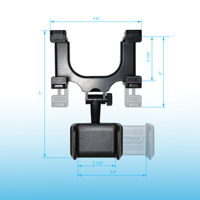 Universal Rearview Mirror Car Mount