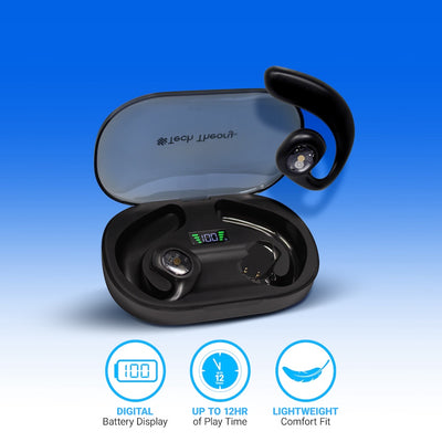 Open Air True Wireless Earbuds - BLACK