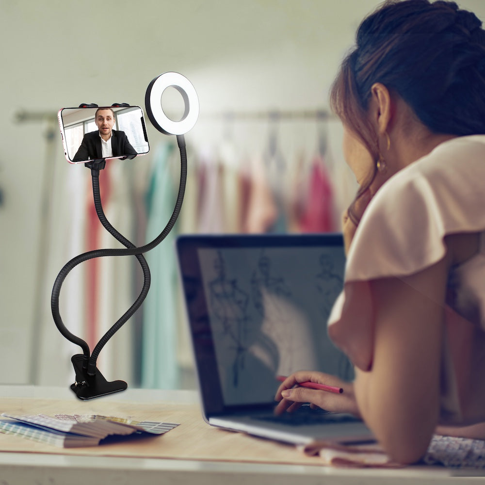 BOGO: U-Stream Junior Lighting Studio & Phone Holder - BLACK