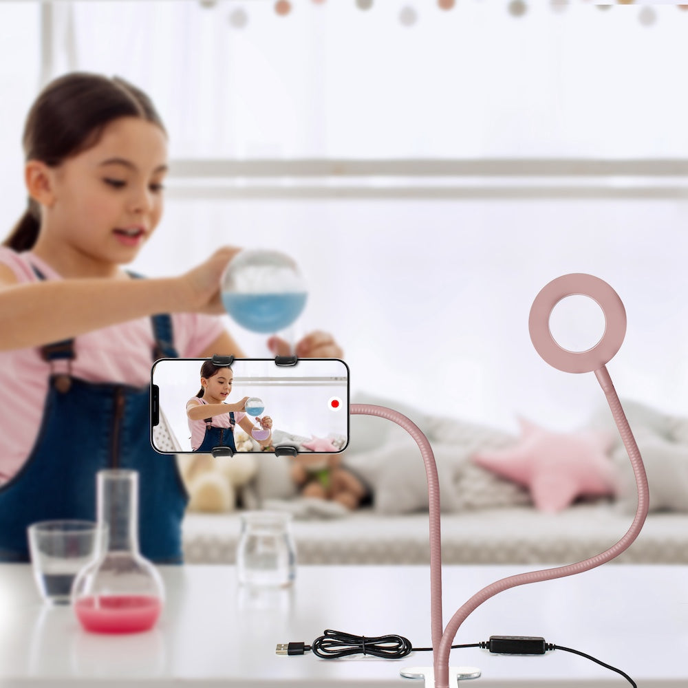 BOGO: U-Stream Junior Lighting Studio & Phone Holder - ROSE GOLD