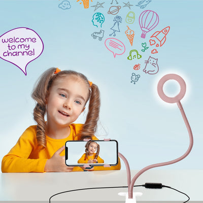 BOGO: U-Stream Junior Lighting Studio & Phone Holder - ROSE GOLD
