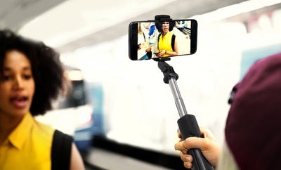 Aduro U-Stream Mini Selfie Stick Tripod w/ Wireless Remote