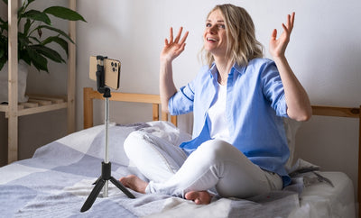 Aduro U-Stream Mini Selfie Stick Tripod w/ Wireless Remote