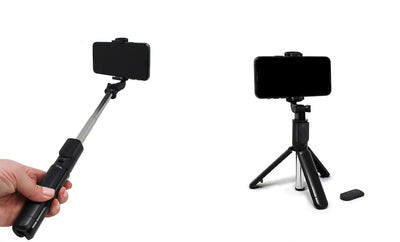Aduro U-Stream Mini Selfie Stick Tripod w/ Wireless Remote